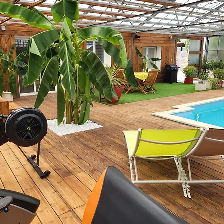 빌라 L'oasis Des Fleurs Saint-André-de-Sangonis